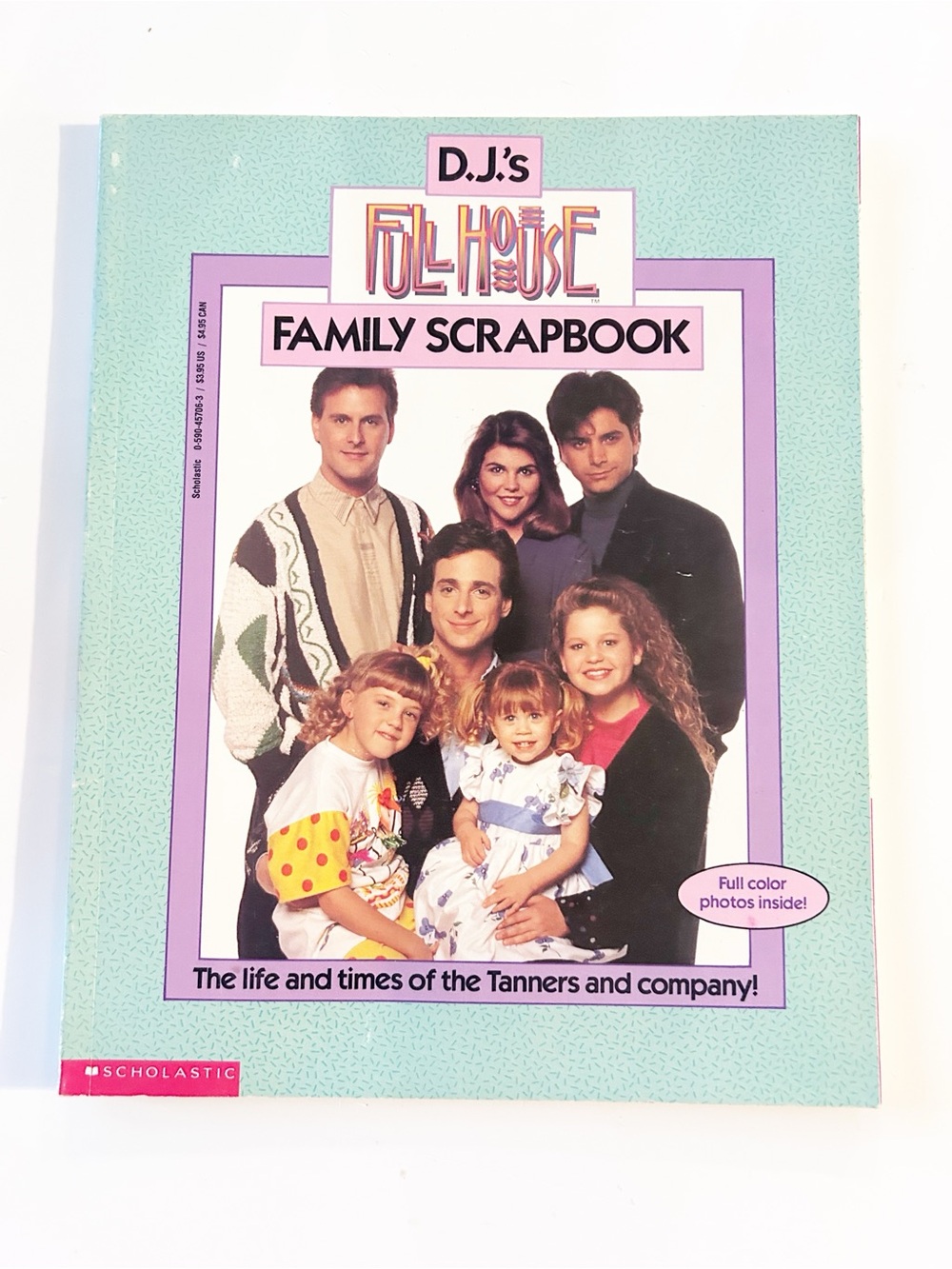 Scholastic D.J.'s Full House Family Scrapbook Full Colour Photos 1993